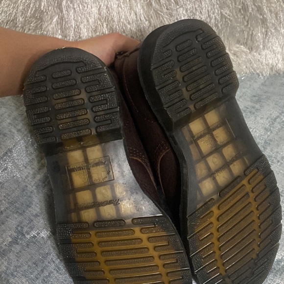 Brown Leather Zip Up Doc Marten’s - Picture 6 of 8